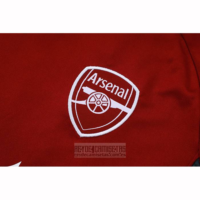 Chandal del Arsenal Manga Corta 2025-2026 Rojo - Pantalon Corto